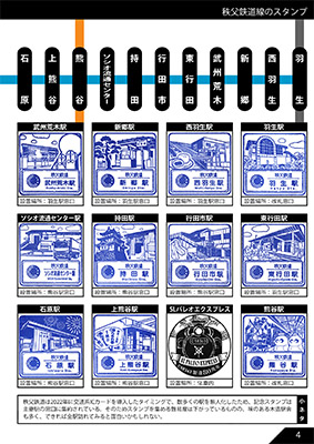 秩父鉄道のだいたい押せるスタンプ本