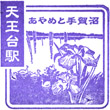 JR Tennōdai Station stamp